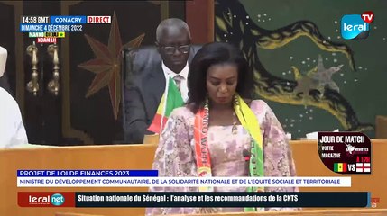 Suivez le Marathon budgétaire à l'Assemblée nationale: Victorine Ndeye Face aux députés