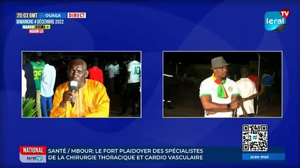 La réaction des supporters à Dakar ( Match - Sénégal / Angleterre)