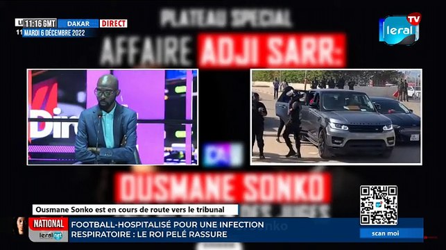 Audition Ousmane Sonko et Adji Sarr