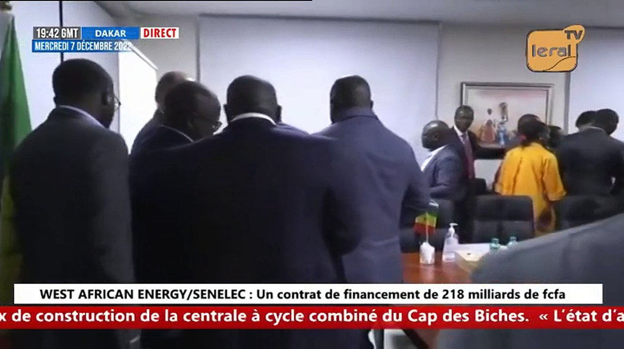 WEST AFRICAN ENERGY/SENELEC : Un contrat de financement de 218 milliards de fcfa