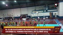 El Club Guatambú de Montecarlo consiguió el ascenso al Torneo Nacional de Clubes 2023. Entrevista con Marcelo Keller, entrenador del club.