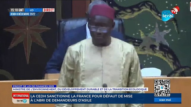 PROJET DE LOI DE FINANCES 2023 Ministre de l’Environnement, du Développement durable et de la Transition Ecologique