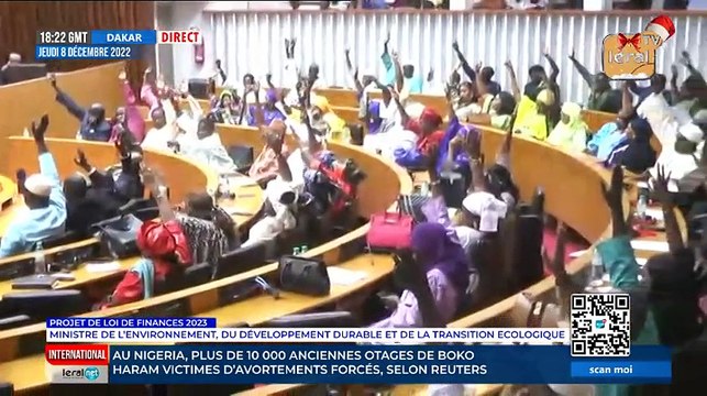 PROJET DE LOI DE FINANCES 2023 Ministre de l’Environnement, du Développement durable et de la Tr…