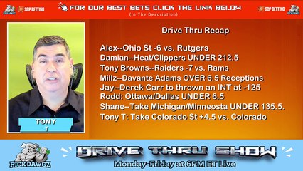 Live Free NCAAB NHL NBA NFL Picks Drive Thru Show 12-8-2022