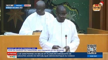 PROJET DE LOI DE FINANCES 2023: Ministère des Finances et du Budget