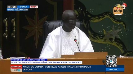 PROJET DE LOI DE FINANCES 2023: Ministère des Finances et du Budget