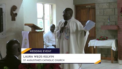 Laura weds Kelvin