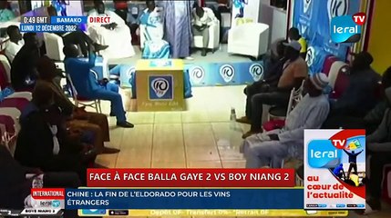 EN DIRECT - FACE À FACE BALLA GAYE 2 VS BOY NIANG 2