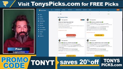 Soccer Picks Daily Show World Cup Football Picks - Predictions, Tonys Picks 12/13/2022