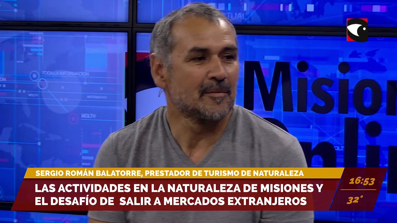 Las actividades en la naturaleza de Misiones y el desafío de salir a mecados extranjeros. Entrevista con Sergio Román Balatorre, prestador de Turismo de Naturaleza, y Valeria do Santos, licenciada en Turismo.