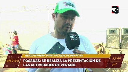 Posadas: Se realiza la presentación de las actividades de verano.