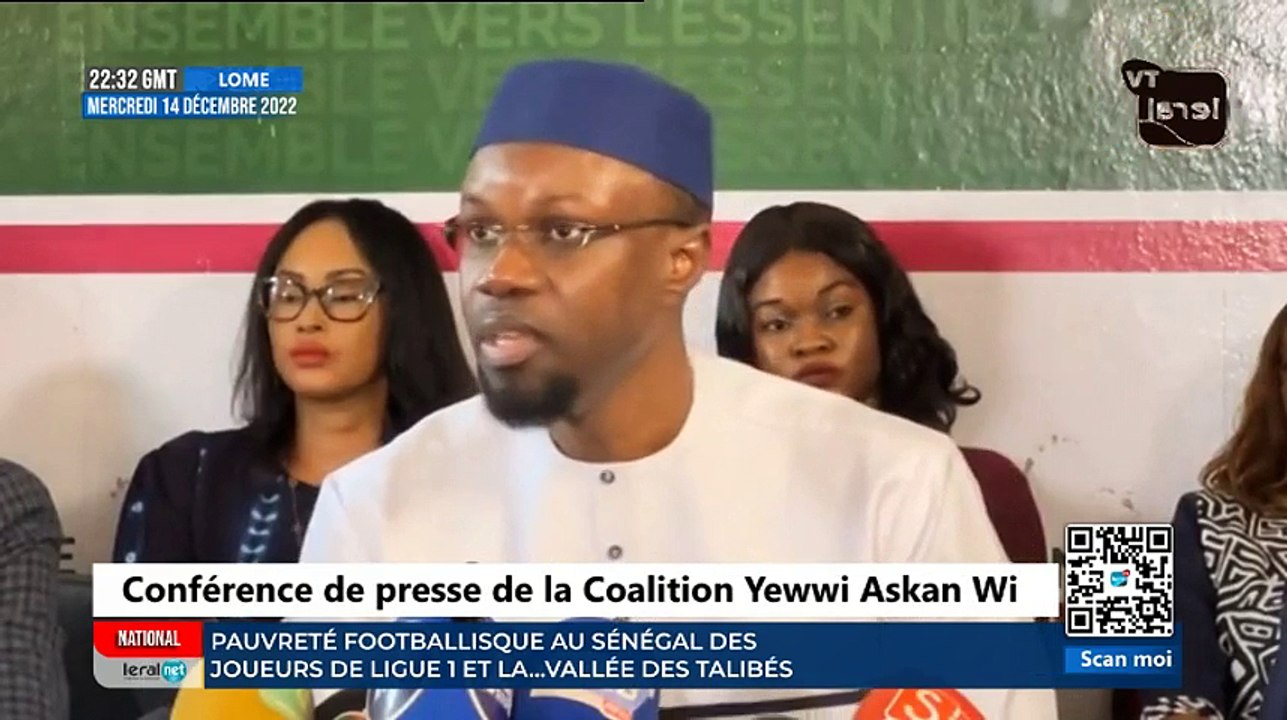 Conférence de presse de la Coalition Yewwi Askan Wi