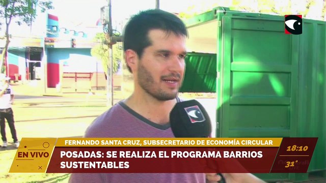 Posadas: Se realiza el programa Barrios Sustentables.