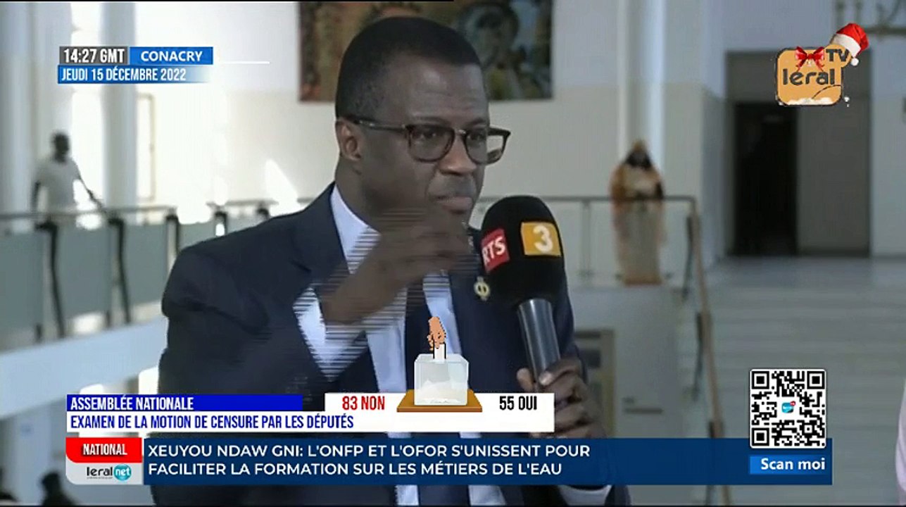 Assemblée Nationale: Examen de la motion de censure par les députés.