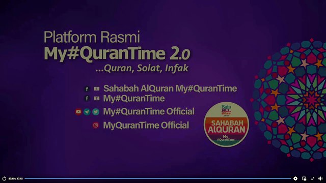 Episod 3 My #QuranTime 2.0 Jumaat 16 Disember 2022 Surah Al-Baqarah (2:1-5) Halaman 2 My #QuranTime #QuranSolatInfak World #QuranHour