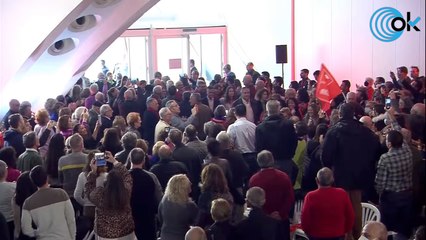 Pedro Sánchez participa en un acto municipalista en Valencia