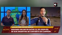 MISIONES ONLINE MUNDIAL: ¡ARGENTINA ESTÁ DE FIESTA! LA SELECCIÓN LEVANTÓ LA COPA LUEGO DE 36 AÑOS