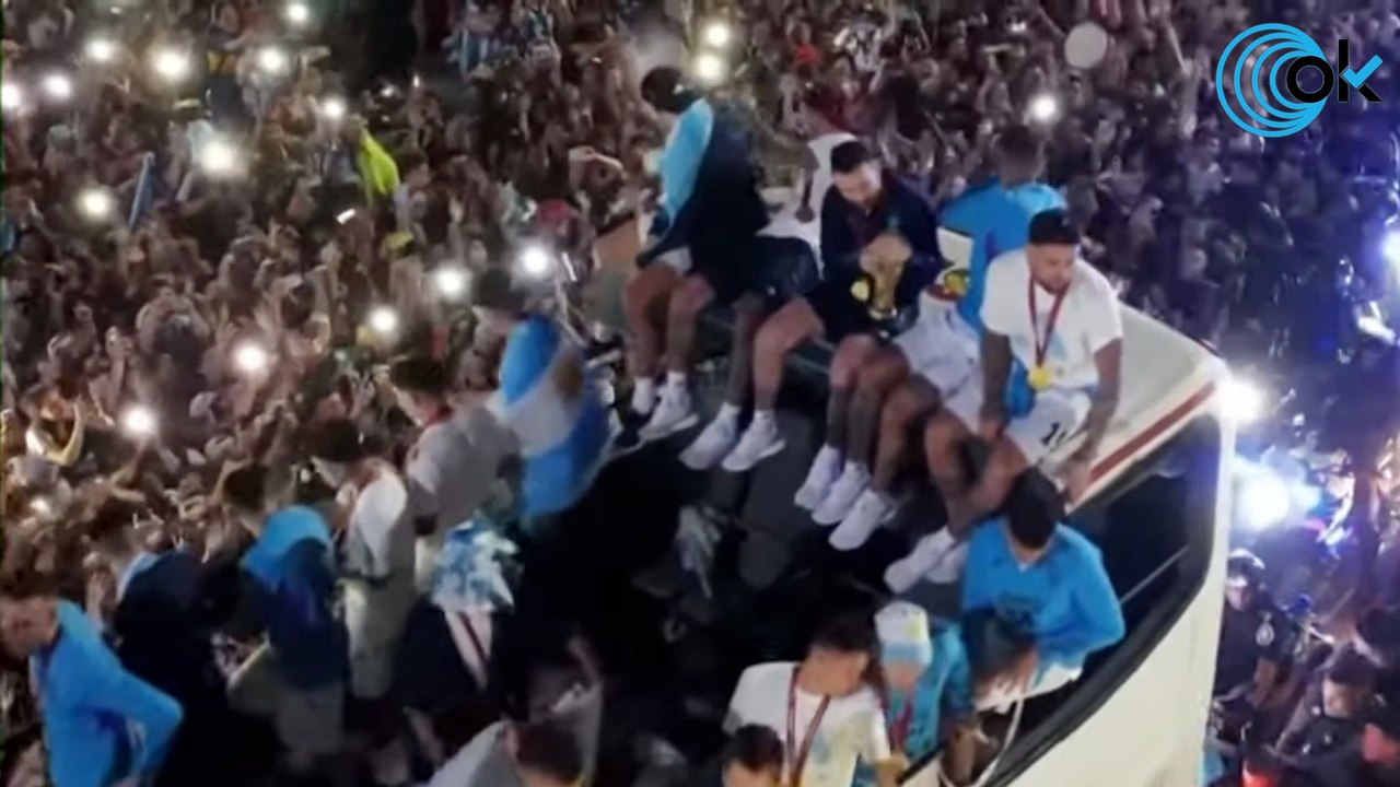 DIRECTO: La Selección Argentina celebra el titu...