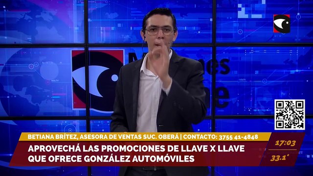 Aprovechá las promociones Llave x Llave que ofrece González Automóviles. Entrevista con Betiana Brítez, asesora de ventas de la sucursal de Oberá.