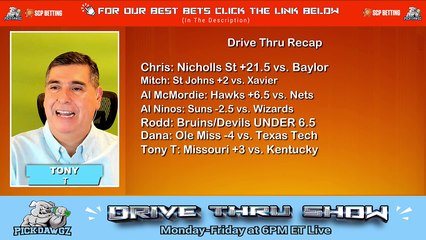 Live Free NHL NBA NCAAF NCAAB Picks Drive Thru Show 12-28-2022
