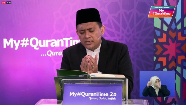 Episod 15 My #QuranTime 2.0 Selasa 28 Disember 2022 Surah Al-Baqarah (2: 30-31) Halaman 6 My #QuranTime #QuranSolatInfak World #QuranHour