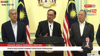 Download Video: LIVE: Prime Minister Anwar Ibrahim holds post-cabinet press conference