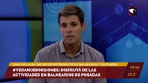 #VeranoEnMisiones: Disfrutá de las actividades en balnearios de Posadas. Entrevista con Isaac Villalba, director de Deportes Náuticos, Balnearios, y Costanera.