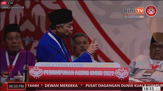 LIVE: Umno AGM winding up speeches by top leaders