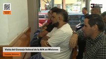 Visita del Consejo federal de la AFA en Misiones