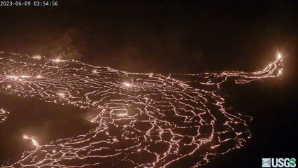 Hawaii volcano live: watch Kilauea spew lava