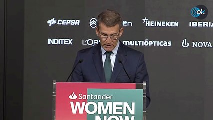 DIRECTO| Alberto Núñez Feijóo participa en la quinta edición del Santander WomenNow