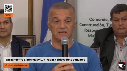 Lanzamiento BlackFriday L. N. Alem y Eldorado te conviene