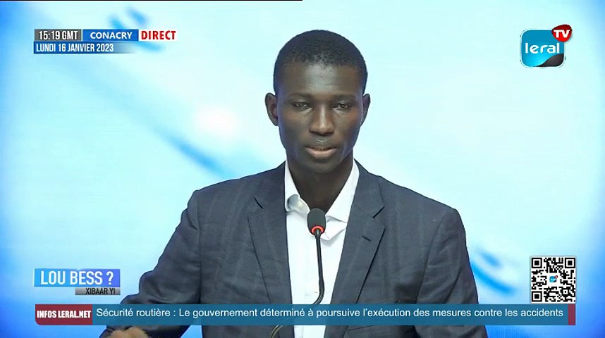 direct de louga arrivée du premier ministre sur ls lieux de l'accident