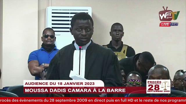 EN DIRECT LE PROCÈS DES ÉVÉNEMENTS DU 28 SEPT 2009