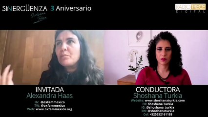 Sin Vergüenza: Alexandra Haas, Directora Ejecutiva de Oxfam México