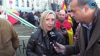 DIRECTO: Manifestación constitucionalista en Madrid contra la "deriva autoritaria" de Sánchez