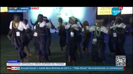 Cérémonie officielle :11eme édition du FESNAC à Kafrine