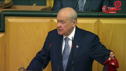 #Canlı | Devlet Bahçeli partisinin grup toplantısında konuşuyor