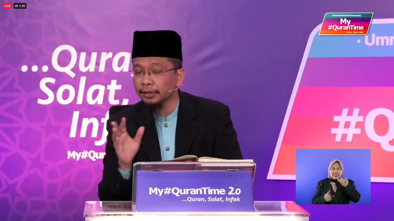 [LIVE] Episod 46 My #QuranTime 2.0   Sabtu 28 Januari 2023 Sesi Ulang Kaji Halaman 13-14 Bersama Tokoh Ilmuan   My #QuranTime #QuranSolatInfak World #QuranHour