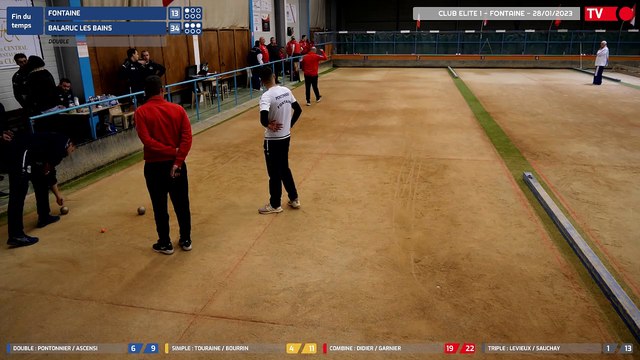 Championnat des Clubs Sportifs - Fontaine contre Balaruc les Bains