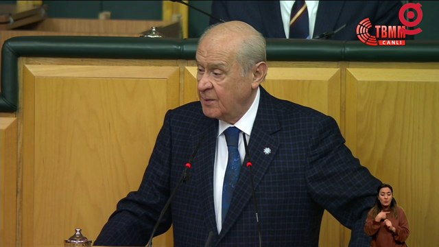 #Canlı | MHP lideri Devlet Bahçeli partisinin grup toplantısında konuşuyor