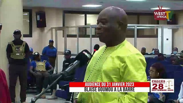 EN DIRECT LE PROCÈS DES ÉVÉNEMENTS DU 28 SEPT / AUDIENCE DU 31 JANVIER 2023