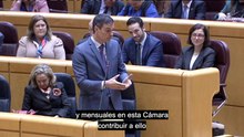 Sesión de control al Gobierno en el Senado