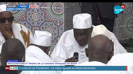 Inauguration de la Grande Mosquée de Bopp