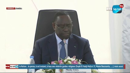 CONSEIL PRESIDENTIEL SUR LE DEVELOPPEMENT DE LA REGION DE THIES