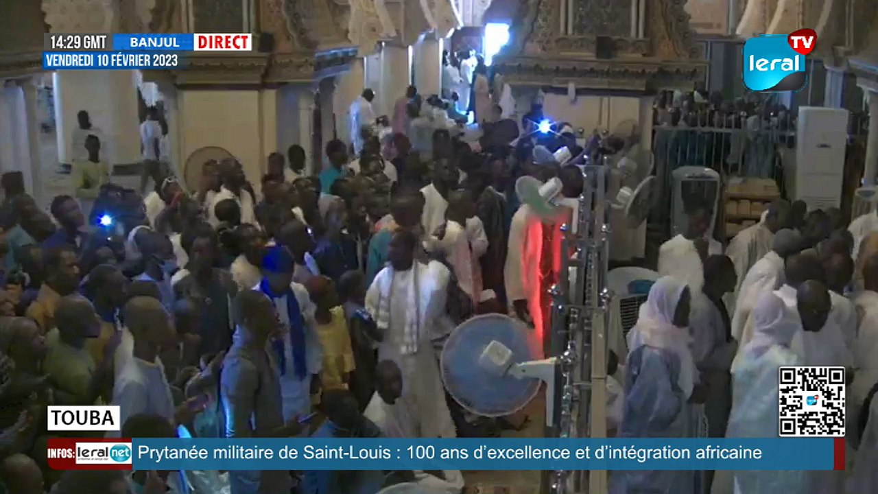 Prière du Vendredi à la Grande Mosquée Massalikoul Djinane et Touba du 10/02/2023