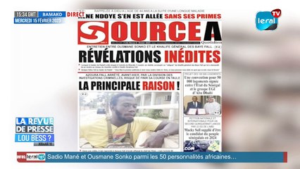 LU BESS ?XIBAAR YI 15H GMT - CE 15/02/ 2023 - PR: THIALLA LOUM #LERALTV