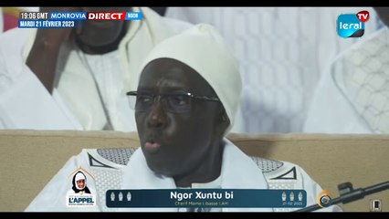 [ DIRECT ] 143e ANNIVERSAIRE DE L'APPEL DE SEYDINA LIMAMOU (PSL) -NGOR XUNTU BI