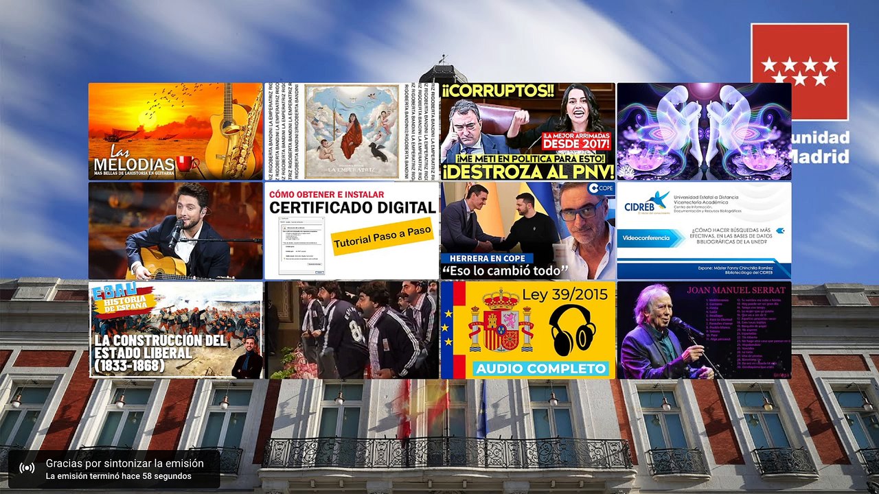 DIRECTO| DÍAZ AYUSO PRESIDE EL ACTO CONMEMORATIVO DEL 40º ANIVERSARIO DE LA APROBACIÓN DEL ESTATUTO DE AUTONOMÍA DE LA COMUNIDAD DE MADRID