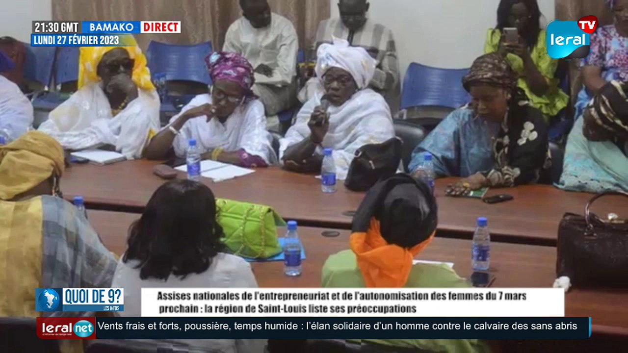 [ DIRECT ] QUOI DE 9 ? LES INFOS 21H GMT - CE 27/02/ 2023- PR: FATIMATA COULIBALY #LERALTV